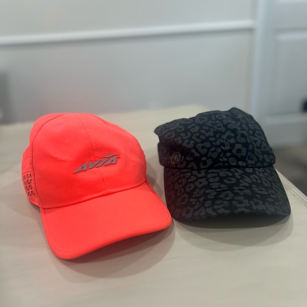 Neon Pink and Black Leopard Performance Caps
